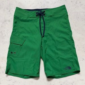 The North Face Men's Green Board Shorts